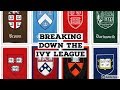 Breaking Down the Ivy League schools