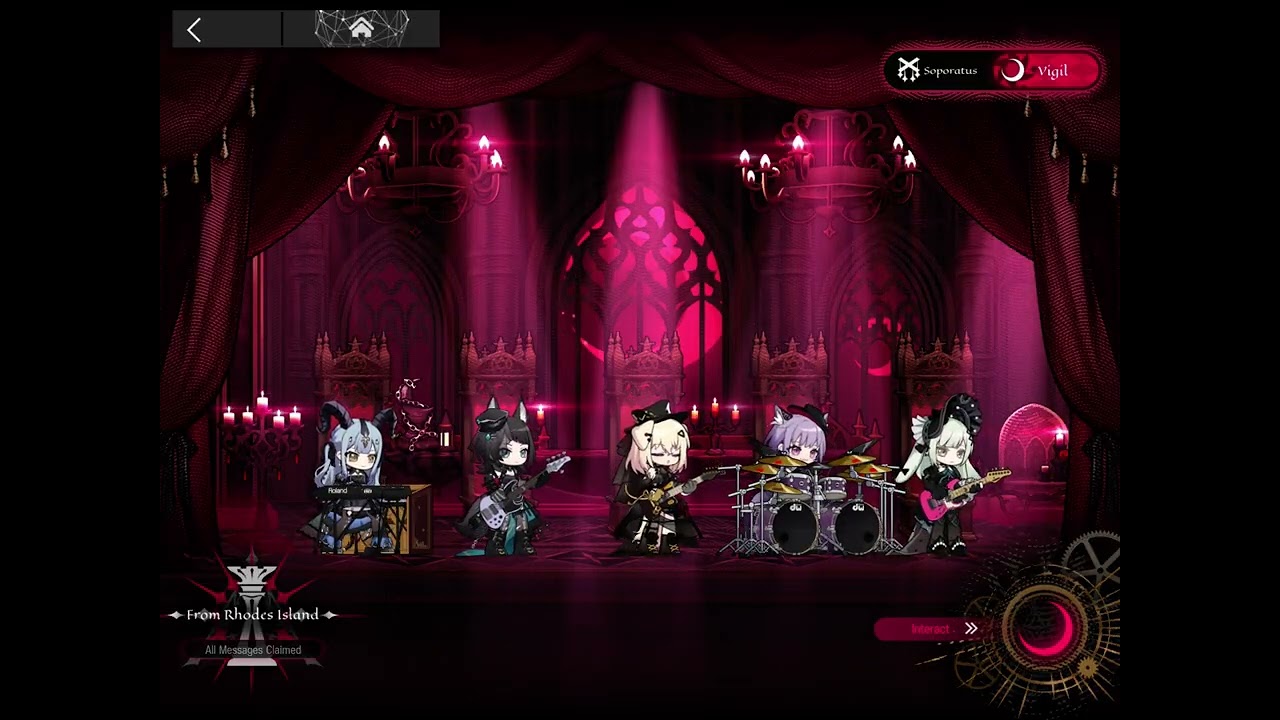 Arknights X Ave Mujica Collab, The Hall