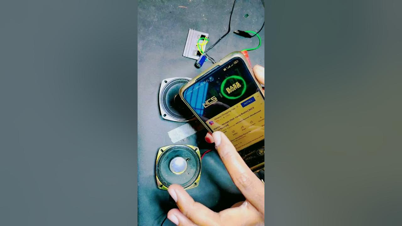 CTC 1351 Audio Amplifier Bass Test | short video | youtube shorts