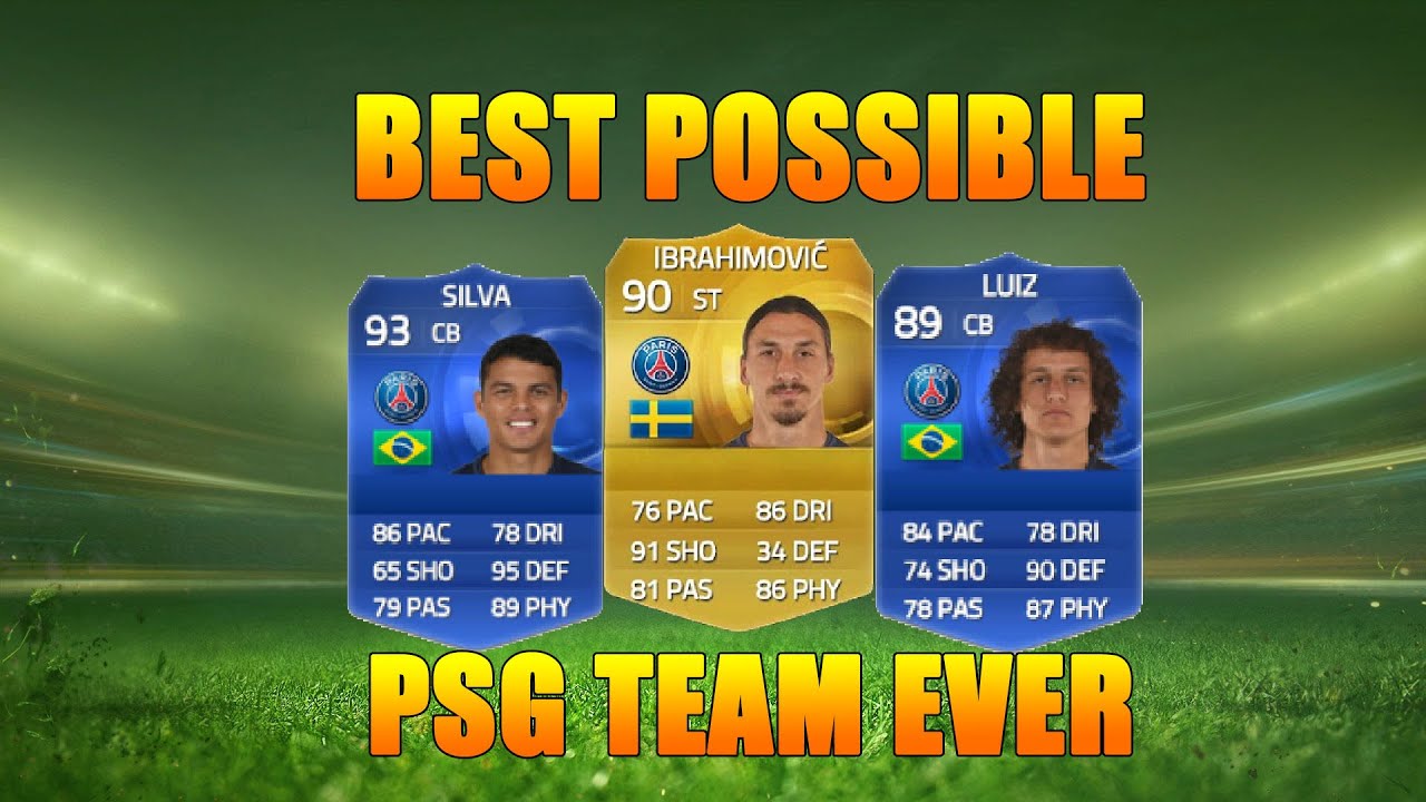 FIFA 15-BEST PSG TEAM POSSIBLE!!-2X TOTY'S AND IBRA!!
