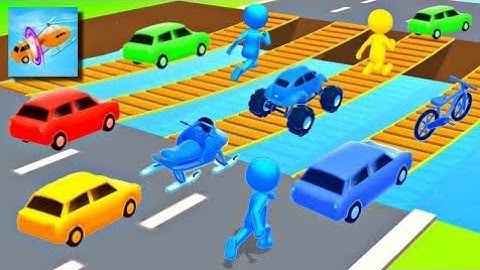 Shape Shifting 🏃‍♂️🚗🚲🚦all Levels Gameplay Walkthrough Android,ios Max Level MAX719 #shapeshifting