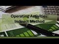 Cash Flows: Operating Activities – Indirect Method