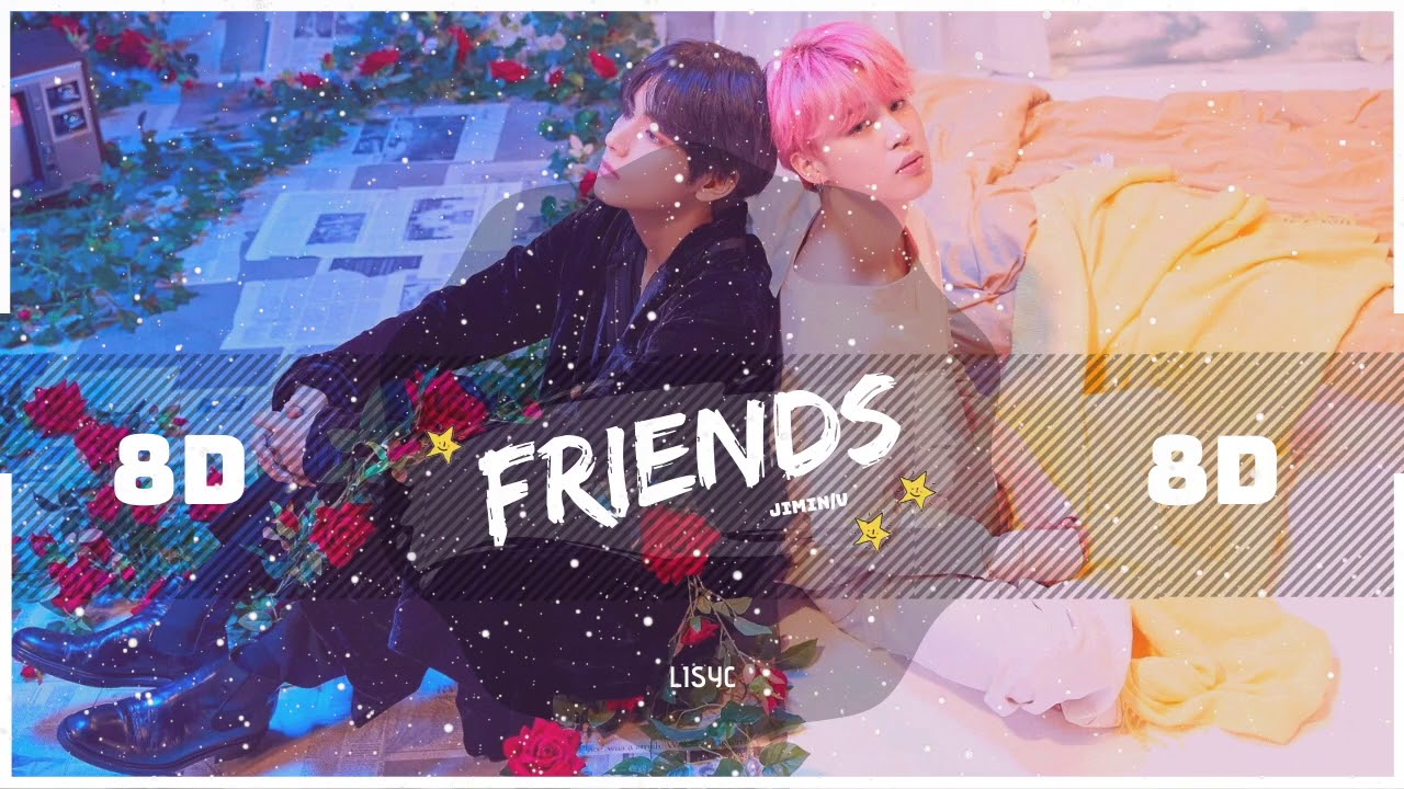 Бтс friends. Jimin and v friends альбом. DDAENG BTS album. Friends BTS. Текст песни friends v и Jimin.