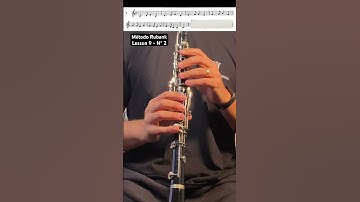 Método Rubank - Lesson 9 N° 2 #clarinete #clarineteccb #clarinet