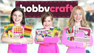 NO BUDGET SHOPPING at HOBBYCRAFT! | Family Fizz