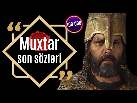 Muxtar Səqəfinin son sözləri (sözləri yazili) ᴴᴰ