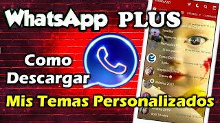 Como TENER MIS TEMAS PERSONALIZADOS de Whatsapp Plus | Ultimo Whatsapp Plus 2022 🔥 💥 screenshot 5