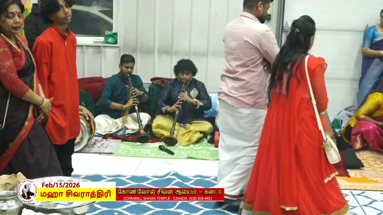 Cornwall Shivan Temple Canada, Maha Shivaraththiri Feb152026 76