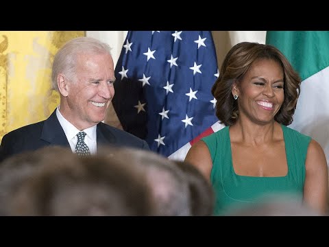 JOE BIDEN: 'I sure would like MICHELLE to be the vice president'
