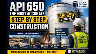 API 650 Most Accurate Step by Step Construction Procedure Sequence