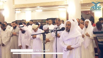 القارئ الشيخ / عادل ناجي السفياني | عشائية مرئيّة | جامع عبدالله المنيّع | #نورعلى_نور