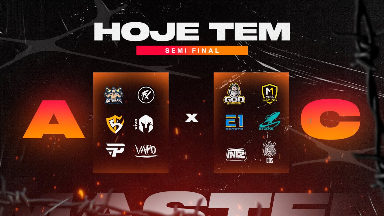 MASTER LIGA | FLUXO,VIVO KEYD, PAIN GAMING, CORINTHIANS,GOD, INTZ - SEMI FINAL | FREE FIRE AO VIVO!!
