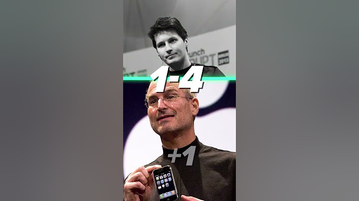 Steve Jobs vs Pavel Durov
