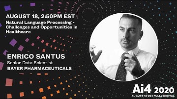 Natural Language Processing - Challenges and Opportunities in Healthcare with Bayer Pharmaceuticals