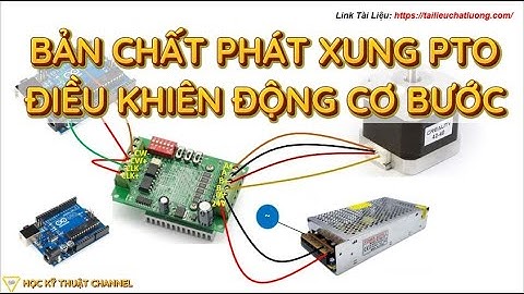 Arduino | Cách Phát Xung PTO Điều Khiển Động Cơ Bước Bằng Module TB6560 Và Aduino Uno R3
