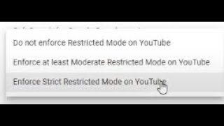 How To Turn Off Restricted Mode On Youtube Network Administrator