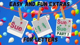 Easy and Fun Lettering Extras for machine embroidery (Part 1) screenshot 3