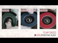 Cgw flap disc for grinding and surface finishing