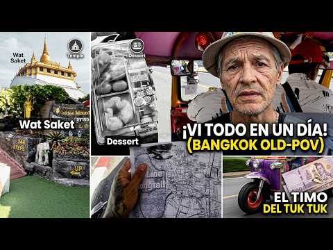 🏯 MI PRIMER TEMPLO DE BANGKOK Y TERMINO ESTAFADO EN UN TUK TUK XD
