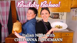 BUDDY BAKES - Italian Night with Chef Anna Lindemann