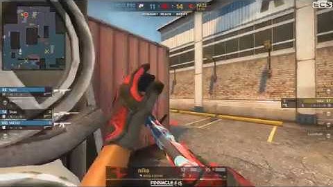 GOD LIKE 1V4 CLUTCH BY NIKO! FaZe vs Virtus Pro (cache)