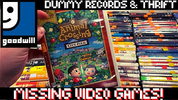 THE TALE OF THE MISSING VIDEO GAMES! | COME THRIFTING WITH US #83 | [#goodwill #haul #thrift #wii]