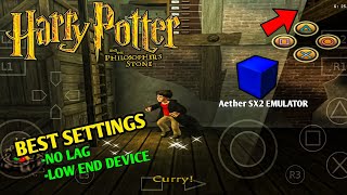 Best Settings For HARRY POTTER PHILOSOPHER'S STONE | ULTRA HD GRAPHICS | SMOOTH FPS AETHER SX2