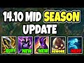 CHALLENGER SUPPORT GOES OVER 14.10 MID SEASON UPDATE PATCH - League of legends patch notes
