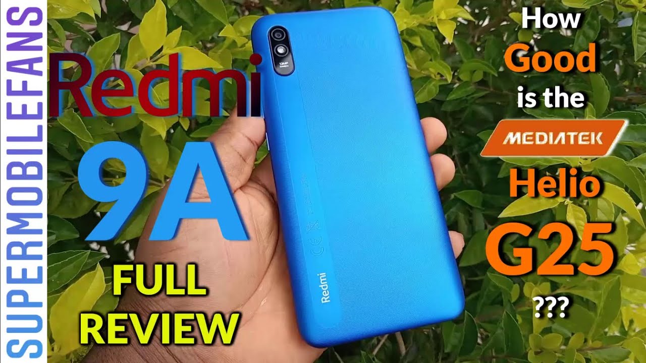 Xiaomi Redmi 9A Smartphone Android 10.0 MTK Helio G25 Octa Core WIFI GPS  Face ID