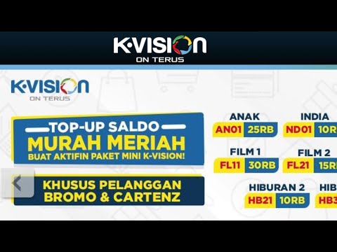 Cara Cek Nomor Pelanggan, Registrasi, paket, saldo, Top up dan lainnya Kvision Garmedia. 