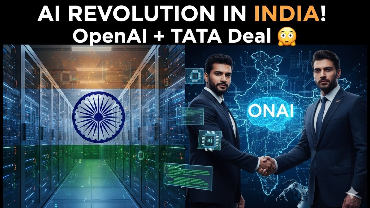 OpenAI & Tata Partnership: AI Revolution Begins in India 🇮🇳 | India’s ...