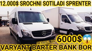 6 OKTYABR QO'QON MASHINA BOZORIDA SPRINTER ENG UZUNI 12 000$GA SOTILADI KIA KARNIVAL HYUNDAY STAREKS