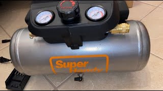 SuperHandy 2-Gal 135 PSI Cordless Air Compressor