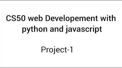 Project 1 |Django |CS50 Web Developement with Python and JavaScript |wiki