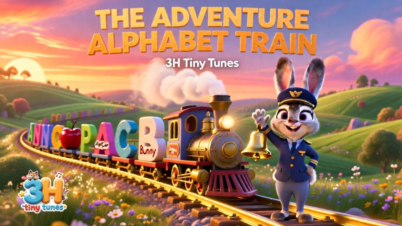 Trtiny Math Adventure Train The Adventure Alphabet Train 🚂 | A–Z Learning Song for Kids | 3H TINY ...