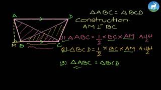 Ujjwal Poudel - Triangle on the same base between same parallel are equal in area - Class 10