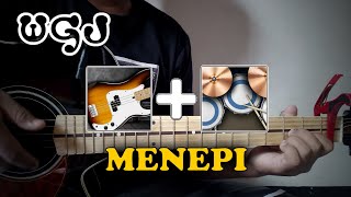 Ngatmo Mbilung - Menepi | Wahyu Gayajari (Guitar, Real Bass, Real Drum) cover