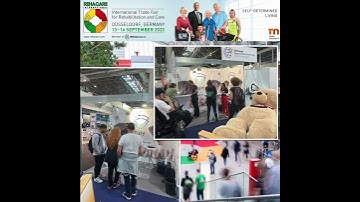 TiPY one handed keyboard at the Rehacare 2023 #assistivedevices #computerkeyboard