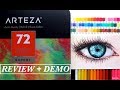 ARTEZA Colored Pencils Review + DEMO