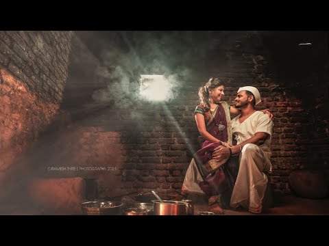 Megh Savala Maza Raya  Kajvyach RanMaheshKritikaold Marathi Pre weddingRAMESH THITE PHOTOGRAPHY