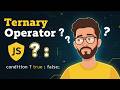 JavaScript Ternary Operator Explained 🔥 | Short &amp; Smart Conditional Statements