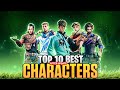 Top 10 best characters after ob44 update  best characters for cs rank  br rank