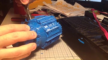 #3Dpriting Dice Tower   cleaning supports - cr10 creality Timelapse