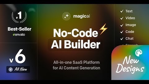 MagicAI OpenAI Content, Text, Image, Video, Chat, Voice, and Code Generator as SaaS