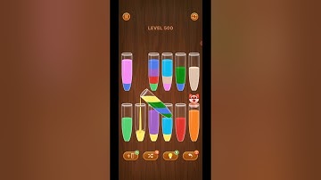 Sort Em All - Water Puzzle Level 500