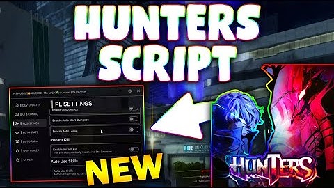 *NEW* Hunters Script (PASTEBIN 2025) (AUTO ROLL/SKIP , AUTO ATTACK , AUTO SKILL , AUTO FARM )