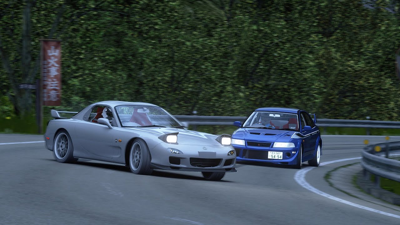 RWD vs AWD [RAW] Touge Battle - YouTube