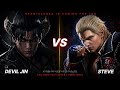 DEVIL JIN vs STEVE – I Stopped Attacking… and WON