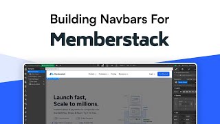 How To Work With Navbars On Membership Sites in Webflow | Memberstack Tutorial