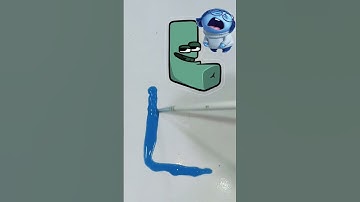 Alphabet lore #colormixing #satisfying #asmr